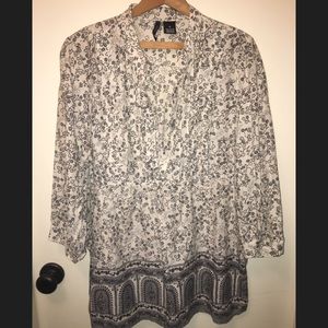 Black and White Tunic